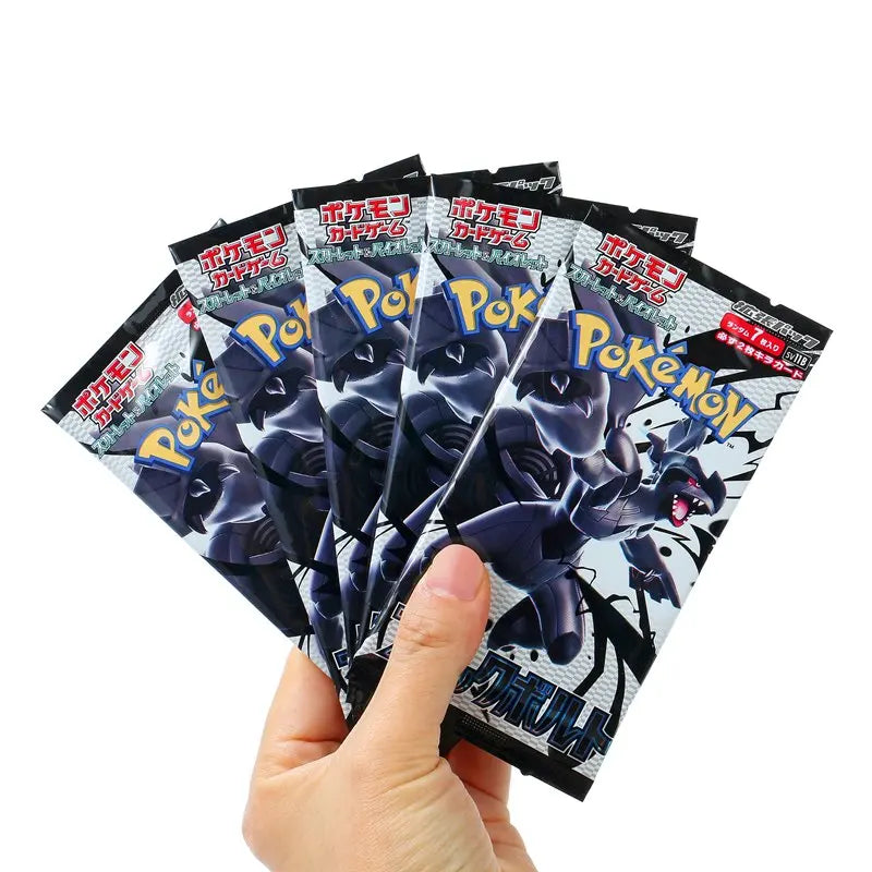 140pcs/box PokémonCard Ptcg Japanese Version Sv11f Flare Black Bolt Collector Gift Box Simplified Chinese 20 Pack Cards
