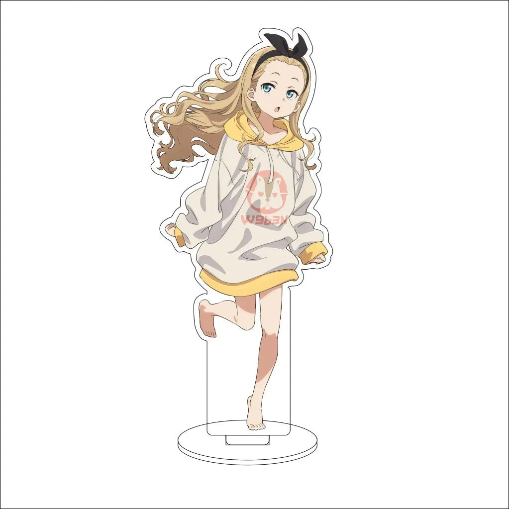 16CM Anime Lycoris Recoil Nishikigi Chisato Inoue Takina Nakahara Mizuki Kurumi Cos Acrylic Figure Stand Ornaments Gifts
