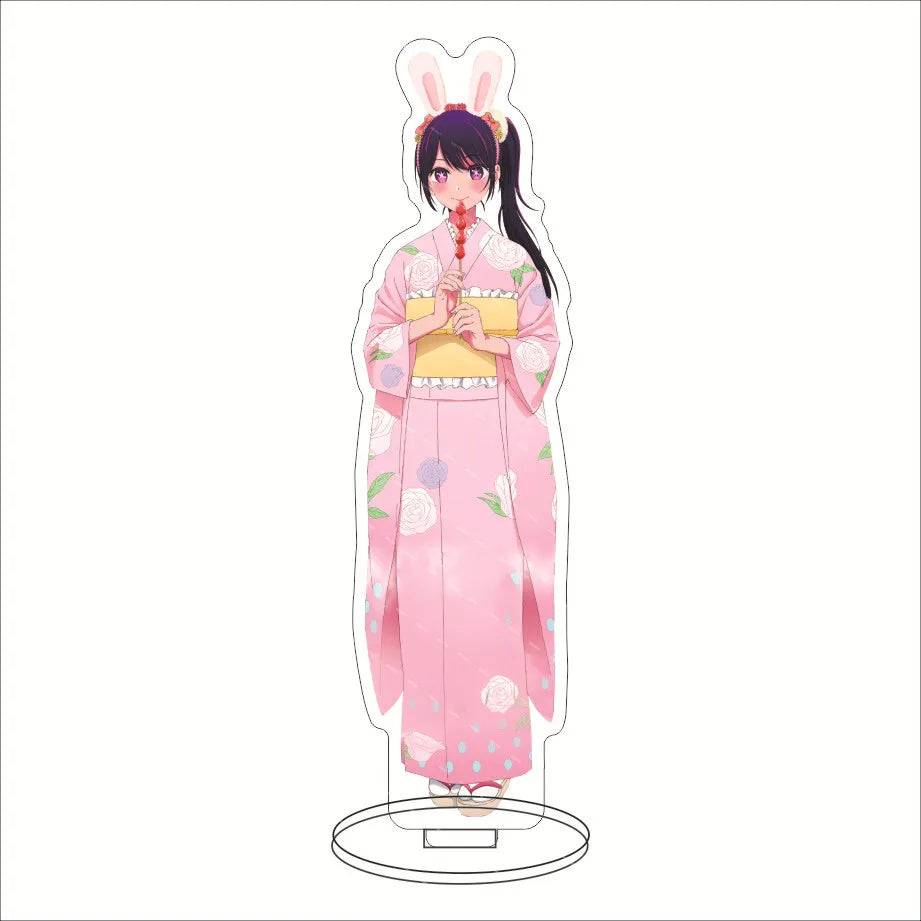 16CM Anime Figure Oshi no Ko Hoshino Ai Hoshino Rubii Arima Kana MEM CYO Hoshino Akua Cos Acrylic Stand Ornaments Cute Gifts