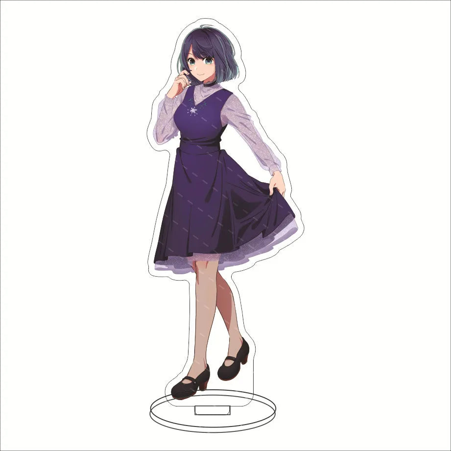 16CM Anime Figure Oshi no Ko Hoshino Ai Hoshino Rubii Arima Kana MEM CYO Hoshino Akua Cos Acrylic Stand Ornaments Cute Gifts