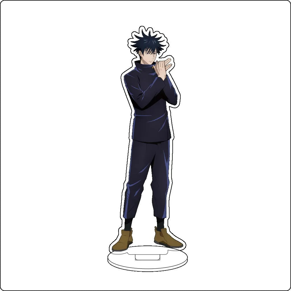 16CM Anime Jujutsu Kaisen Gojo Satoru Itadori Yuji Fushiguro Megumi Zen'in Maki Cos Acrylic Figure Stand Ornaments Chrismas Gift