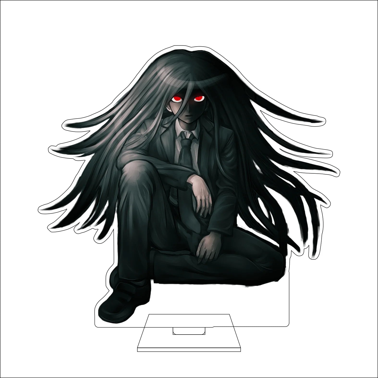16CM Anime Danganronpa Cosplay Acrylic Figure Stand Plate Toko Fukawa Mondo Owada Maizono Sayaka Kirigiri Kyoko Ornaments Gifts
