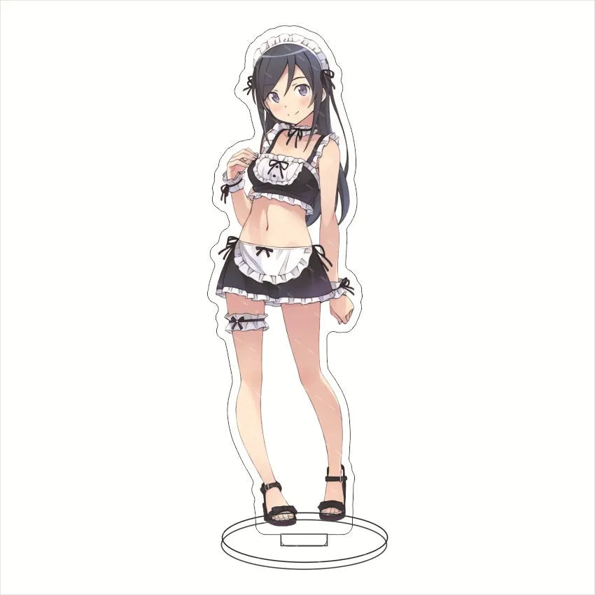 16CM Anime Figure My Little Sister Can't Be This Cute! Oreimo Kosaka kirino Gokou Ruri Cos Acrylic Stand Ornaments Cute Gifts