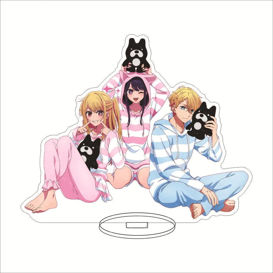 16CM Anime Figure Oshi no Ko Hoshino Ai Hoshino Rubii Arima Kana MEM CYO Hoshino Akua Cos Acrylic Stand Ornaments Cute Gifts