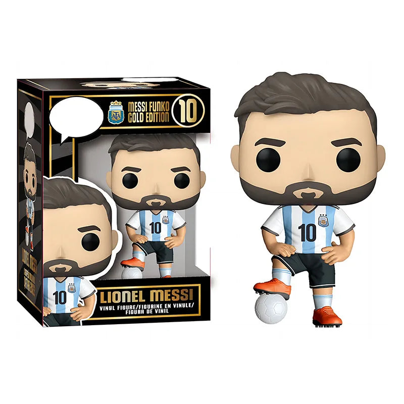 2026 new POP characters Messi, Cristiano Ronaldo, Mbappe, Messi World Cup trophy jersey collection character models
