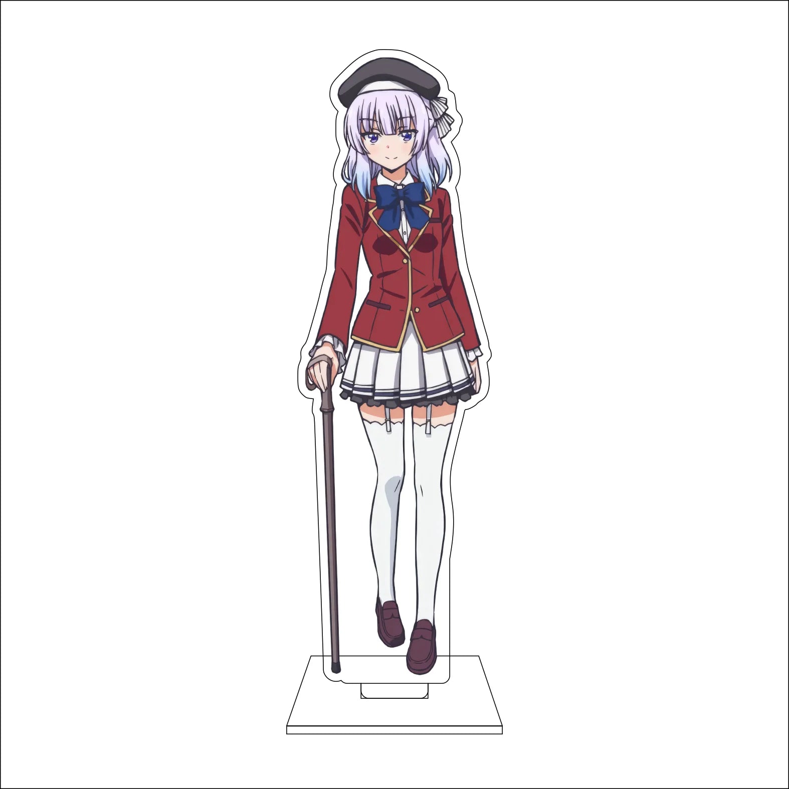 16CM Anime Classroom of the Elite Cosplay Acrylic Figure Stand Plate Ibuki Mio Karuizawa Kei Horikita Suzune Ornaments Gifts