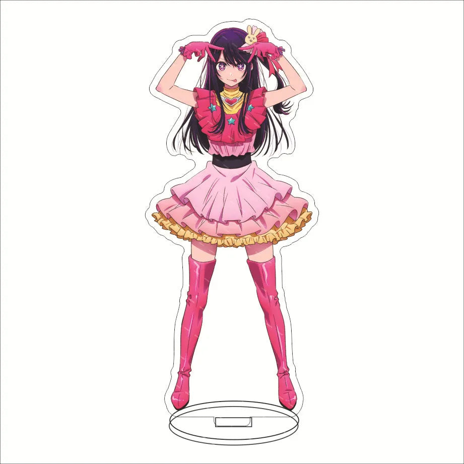 16CM Anime Figure Oshi no Ko Hoshino Ai Hoshino Rubii Arima Kana MEM CYO Hoshino Akua Cos Acrylic Stand Ornaments Cute Gifts