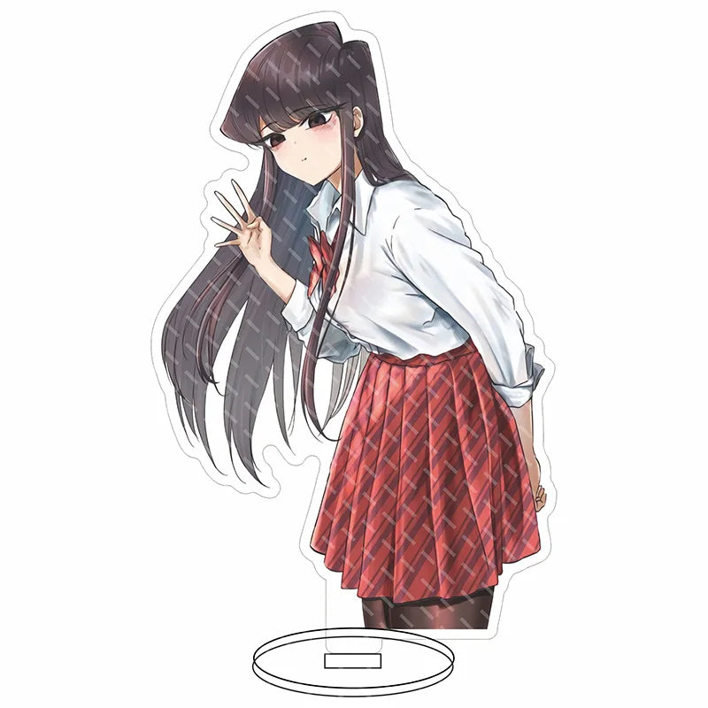 16CM Anime Figure Komi Can't Communicate‌‌ Komi Shouko Osana Najimi Cos Acrylic Stand Ornaments Chrismas Gifts