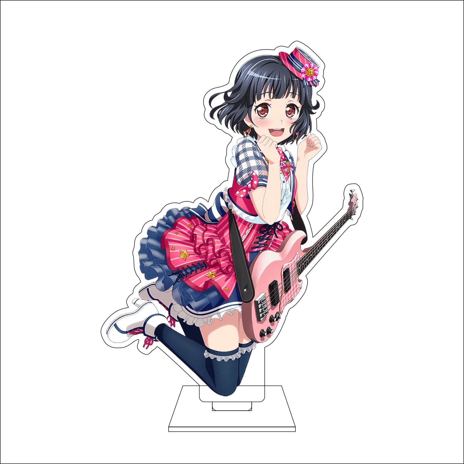 16CM Anime BanG Dream! Cosplay Acrylic Figure Stand Plate Ran Mitake Moca Aoba Himari Uehara Tomoe Udagawa Ornaments Gifts