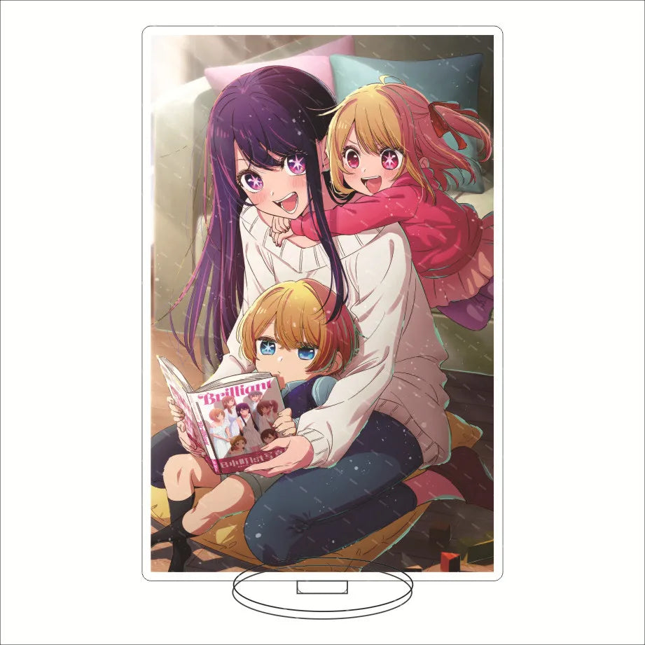 16CM Anime Figure Oshi no Ko Hoshino Ai Hoshino Rubii Arima Kana MEM CYO Hoshino Akua Cos Acrylic Stand Ornaments Cute Gifts