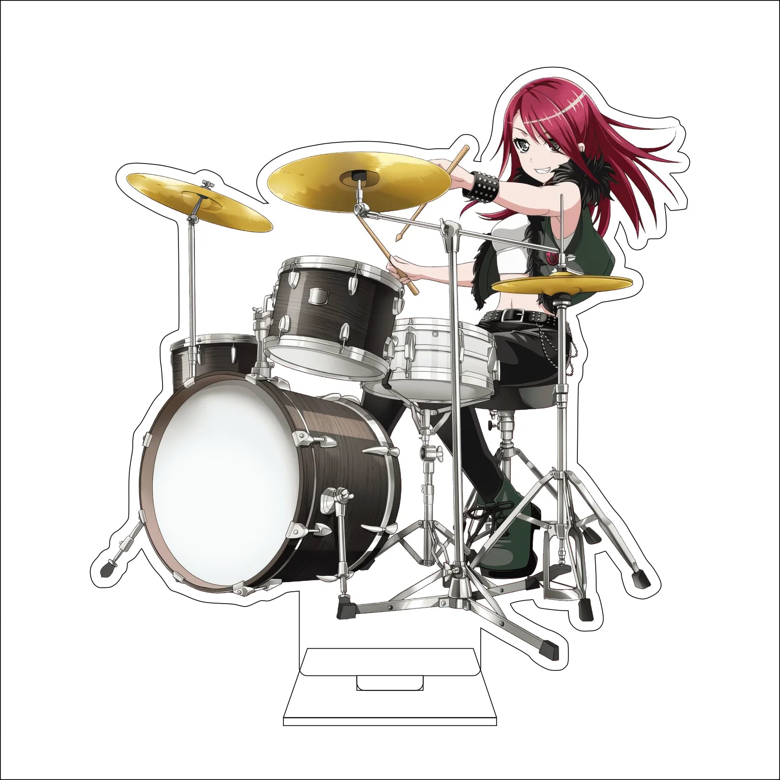 16CM Anime BanG Dream! Cosplay Acrylic Figure Stand Plate Ran Mitake Moca Aoba Himari Uehara Tomoe Udagawa Ornaments Gifts