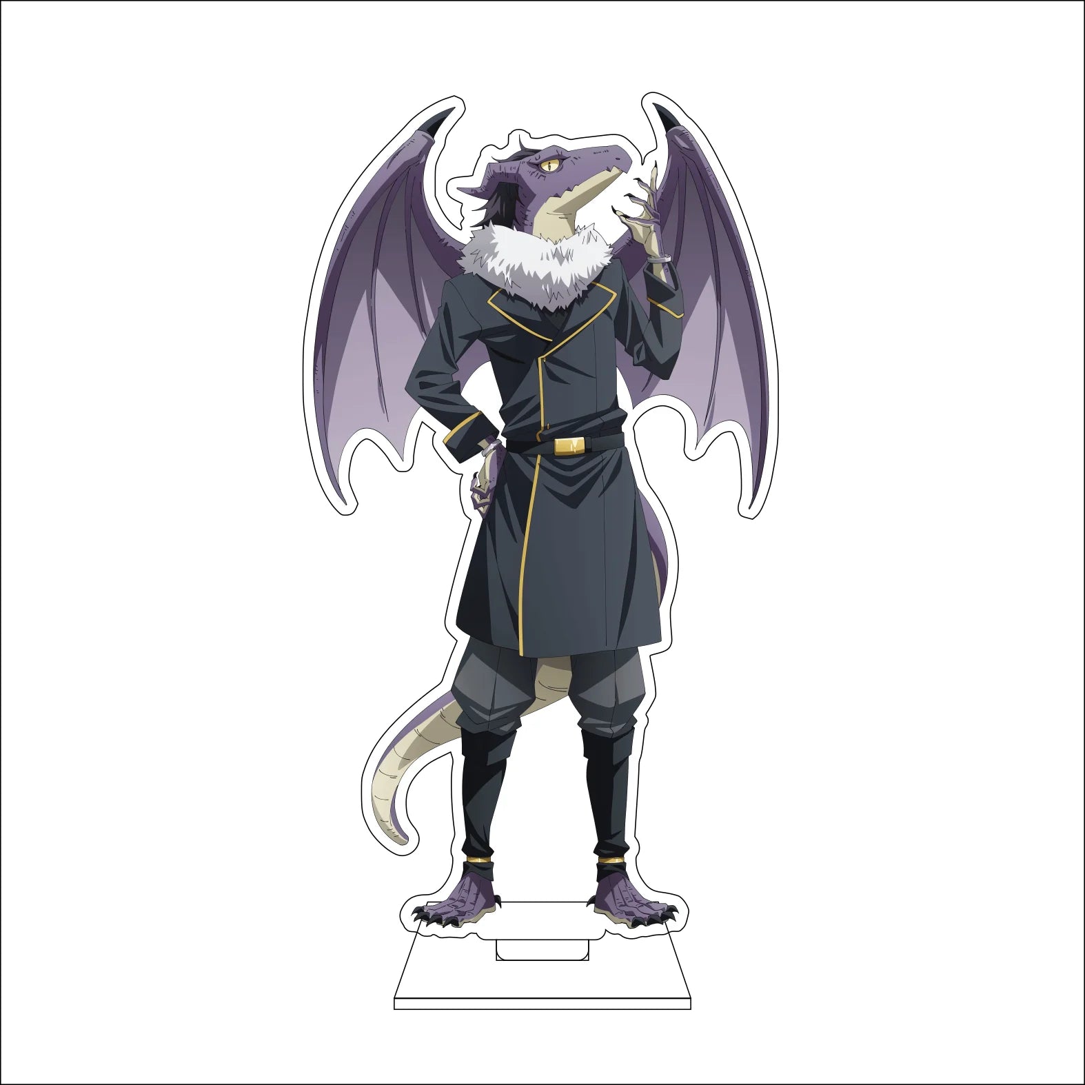 16CM Anime Rimuru Tempest Diablo shuna Shizue Izawa Cosplay Acrylic Figure Stand Plate Ornaments Gifts