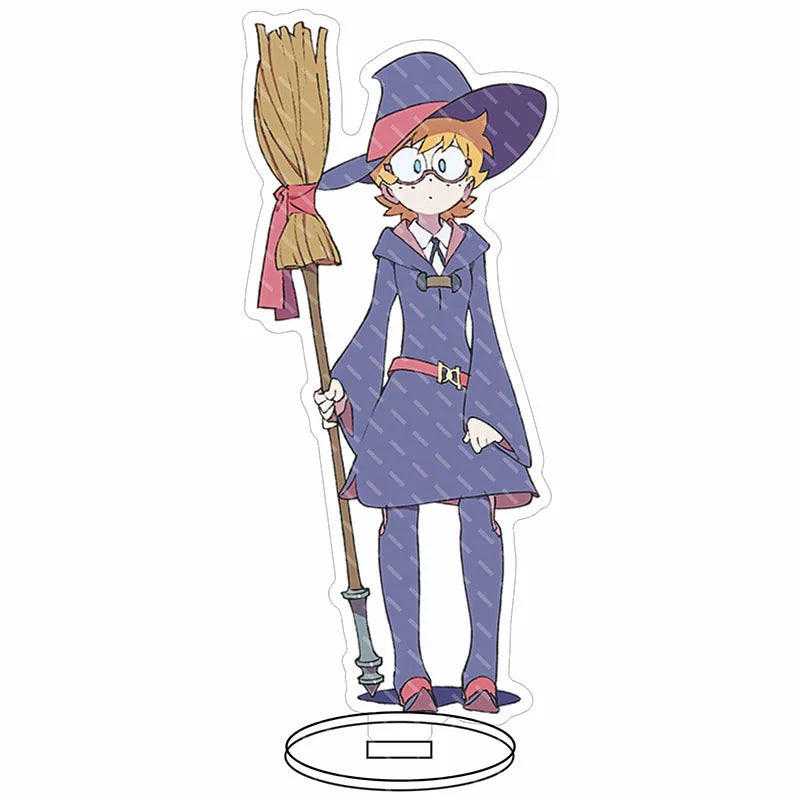 16CM Anime Figure Little Witch Academia‌ Kagari Lotte Jansson Sucy Manbavaran Diana Cavendish Cos Acrylic Stand Ornaments Gifts