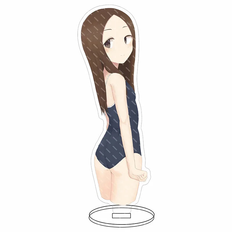 16CM Anime Figure Teasing Master Takagi-san Nishikata Takagi Cos Acrylic Stand Ornaments Cute Chrismas Gifts
