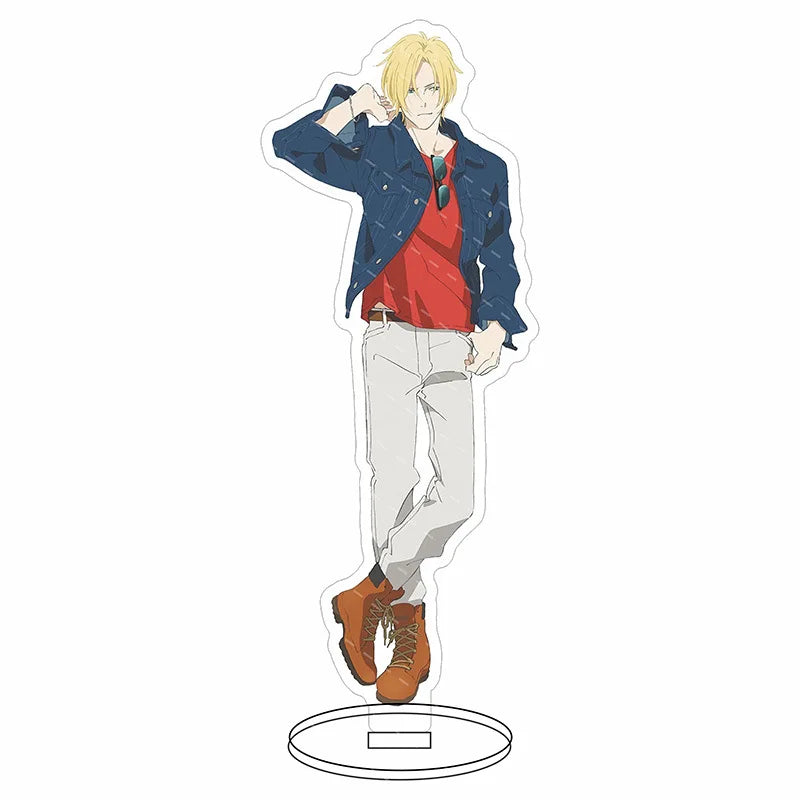 16CM Anime Acrylic Figure BANANA FISH Ash Lynx Aslan Jade Callenreese‌ Eiji Okumura Cos Chrismas Gifts Stand Ornaments